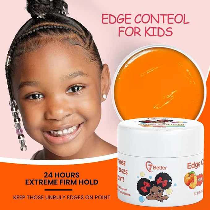 Edge Control Edge Control Wax Strong Hold Non-greasy Edge Smoother Shining and Conditioning Hair Gel Extra Hold All Hair Types Styling Gel Great for Smooth Edges Extra Hold