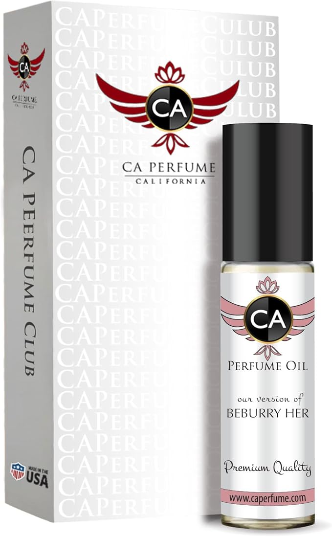 CA Perfume Club Impression of Beburry Her For Women Replica Body Oil Alcohol-Free Grand Quality Fragrance 0.3 Fl Oz/10ml