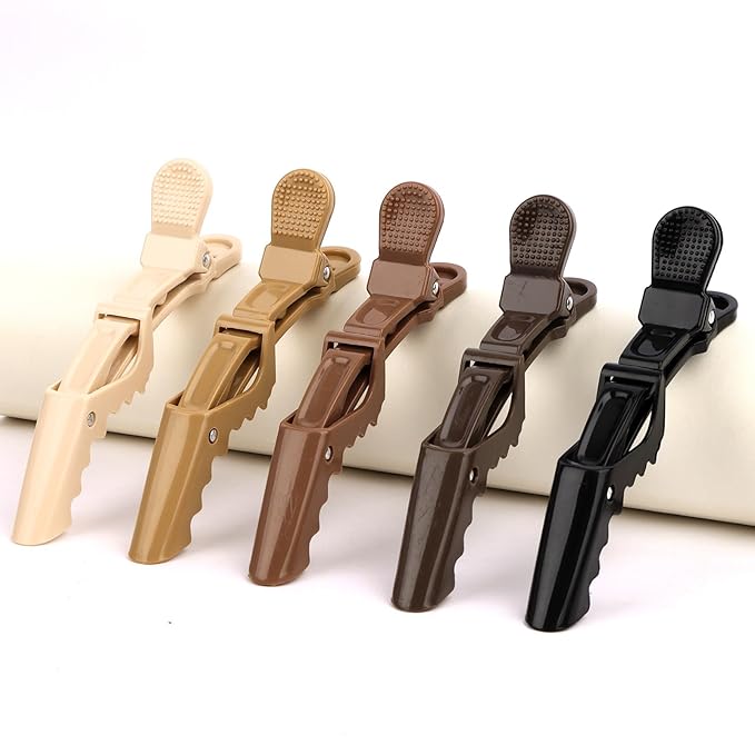 30 Pack Alligator Hair Clips for Styling Sectioning Large Salon Pro Hair Clips for Barber Hair Coloring, Cutting, Sectioning Big Gator Clips Hair Styling Accessories for Women Men