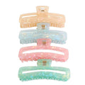 Jayongnee Nonslip French Large Hair Clips for Women Girls, Strong Hold Hair Jaw Clamps for Thin/Medium Thick Hair