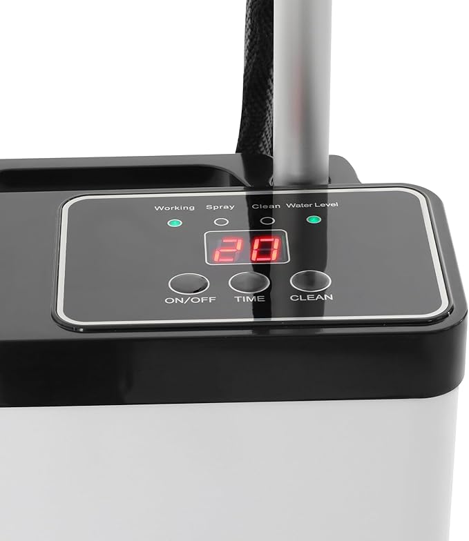 Nano Hair Steamer, 1300W Vertical Beauty Salon Hair Dryers Professional Micro-Mist Nano Hair Steamer 9-Gear Adjustable for Hair Care Hair Repair Salon Spa Equipment (White)