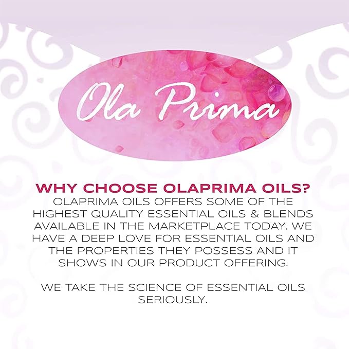 Ola Prima Bergamot Essential Oil - Therapeutic Grade for Aromatherapy, Diffuser, Skin, Hair, Massage, Stress, Dropper - 4 fl oz - Bergamot Oil