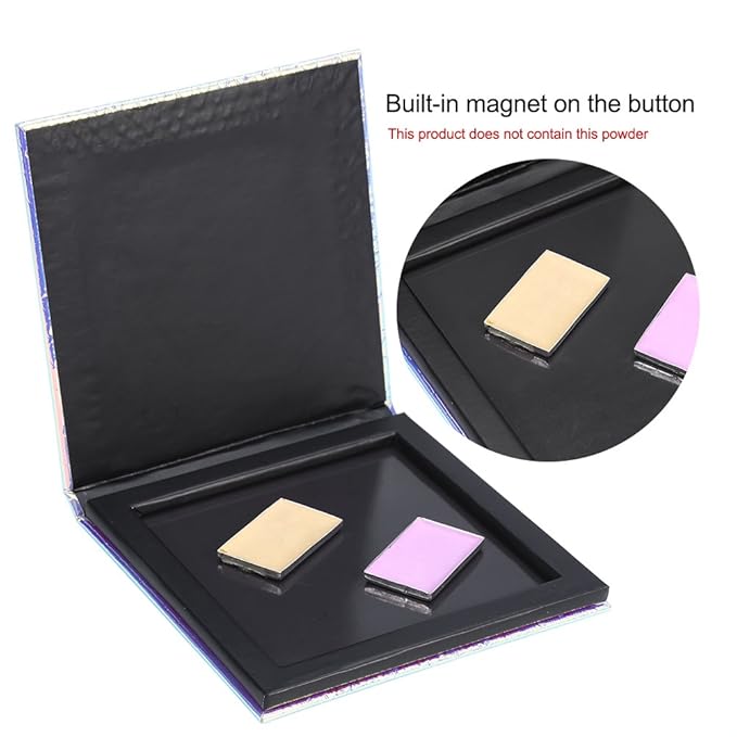 Magnetic Makeup Palette Empty,Magnetic Cosmetics Palette, Change Colour Grident Eyeshadow Powder DIY Makeup Storage Box