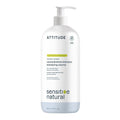 ATTITUDE Hair Shampoo for Sensitive Dry Scalp, EWG Verified, Soothing Oat, For Thin Hair, Naturally Derived Ingredients, Vegan and Plant-Based, Volume and Shine, Unscented, 32 Fl Oz