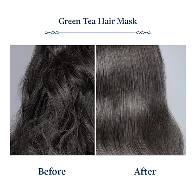 Blue Nectar Anti Frizz Hair Mask for Dry & Frizzy Hair | Enriched with Natural Herbs for Hair Growth (13 herbs, 7 Oz)
