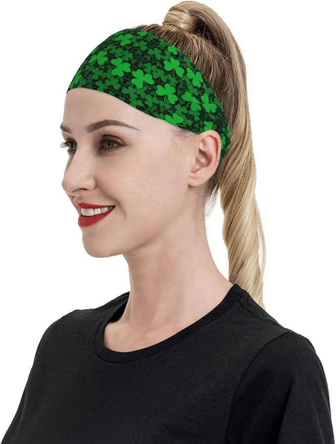 Sports Sweatband for Men and Women, Sweat-Absorbing Headbands for Moisture Wicking, Suitable for Fitness Running Cycling Hiking Yoga Football Exercise