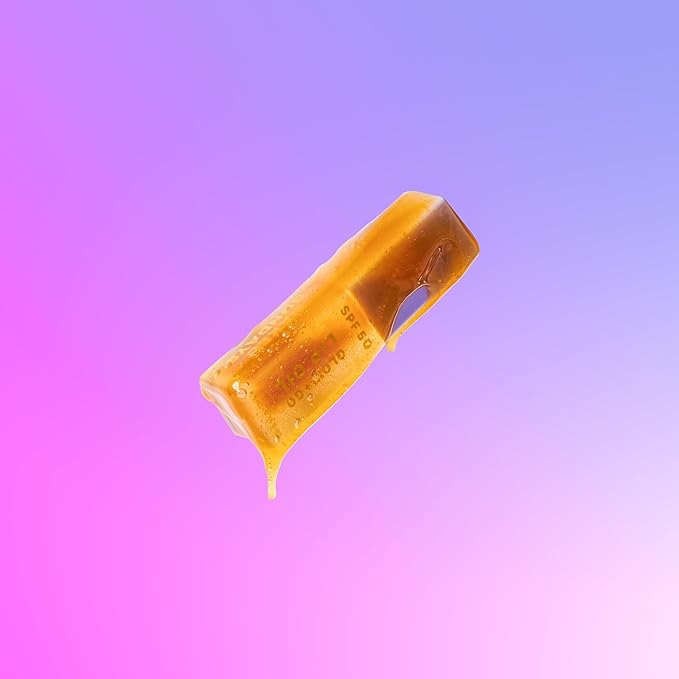 SPF50 Glow & Go Lip Oil: Lip Oil with SPF, Moisturizes and Protects Lips, 4.5ml (Salted Caramel)