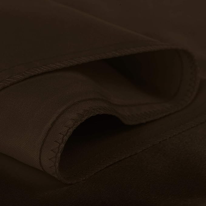 BLISSFORD Brown Satin Pillowcase with Zipper, for Hair and Skin Care, Feels Soft and Cool Like a Silk Pillowcase, Satin Pillow Cases 2 Pack, Slik Pillow Cover, King Size, Set of 2