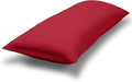 Bare Home Microfiber Body Pillow Cover - Ultra Soft - Cooling Pillowcase - Double Brushed - Pillowcase with Zipper Closure - Easy Care (21''x54'' Body Pillow Cover, Red)