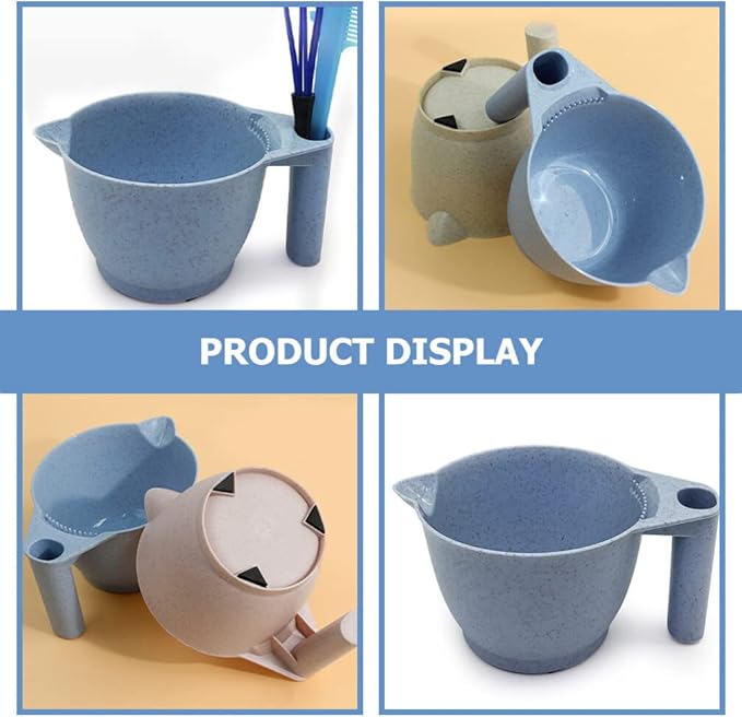 Luxshiny Hair Coloring Tools Accessories Hair Dye Mixing Bowl Set Reusable Washable Salon Grade