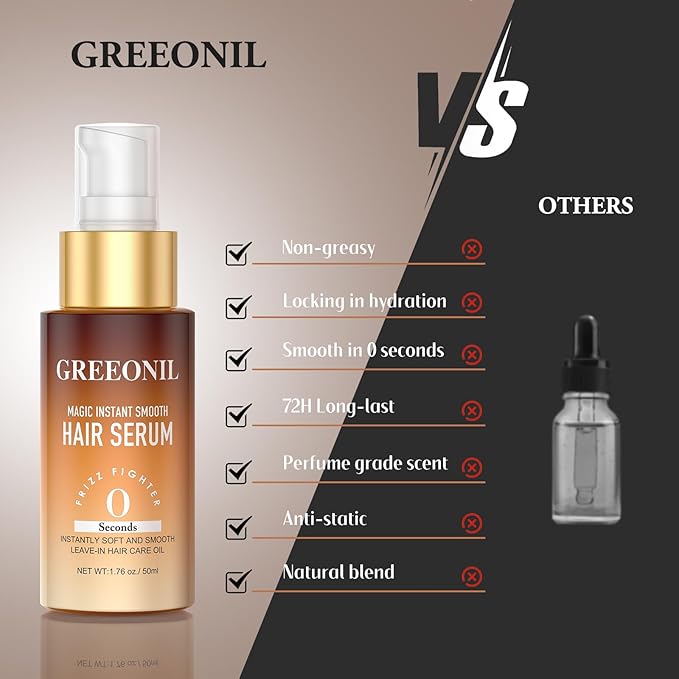 4PCS Hair Serum, Nourishing Treatment for Split Ends and Frizzy Hair