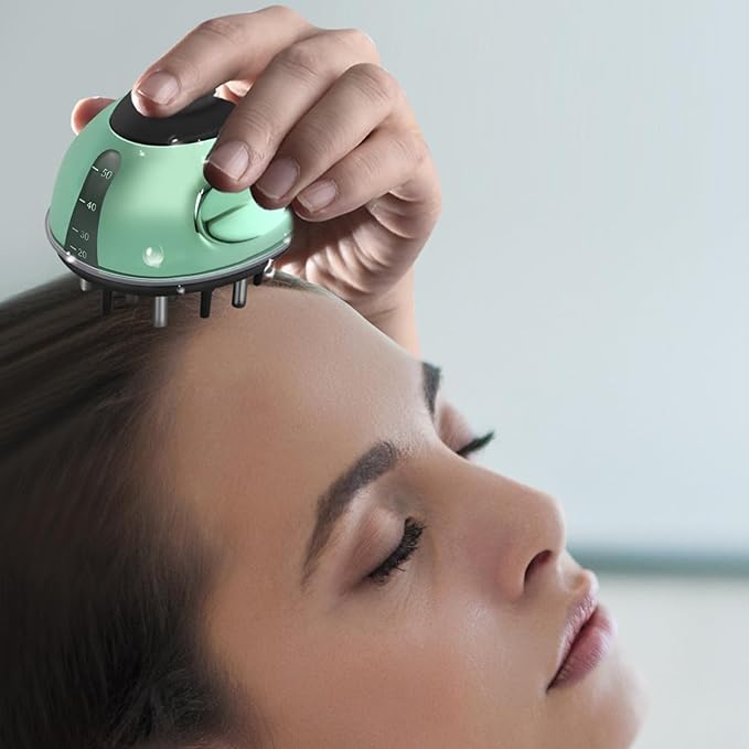 Scalp Applicator Comb, Hair Oil Applicator for Scalp, Manual Scalp Massager Hair Growth, Essential Oil Hair Treatment Device for Various Liquids, Scalp Oil Applicator for Home and Travel