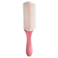 Diane Pro Nylon Pin Styling Hairbrush for Detangling, Separating, Shaping, and Defining Wet or Curly Hair, Heat-Resistant, Anti-Static, Hair Care Essential, Pink