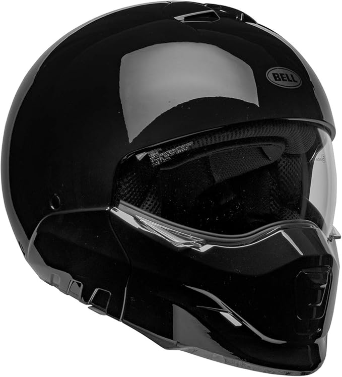 Bell Moto Broozer Gloss Black 2X-Large
