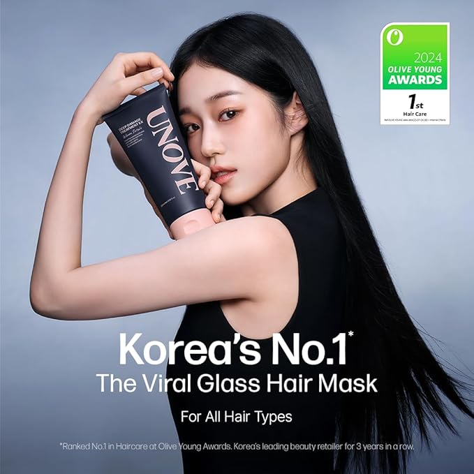 UNOVE Deep Damage Treatment Ex - Protein Hair Treatment & Hair Mask for Damaged Hair | Deep Conditioning & Keratin Hair Mask for Dry, Frizzy Hair | Korean Hair Care | Tender Bloom, 10.82 fl oz