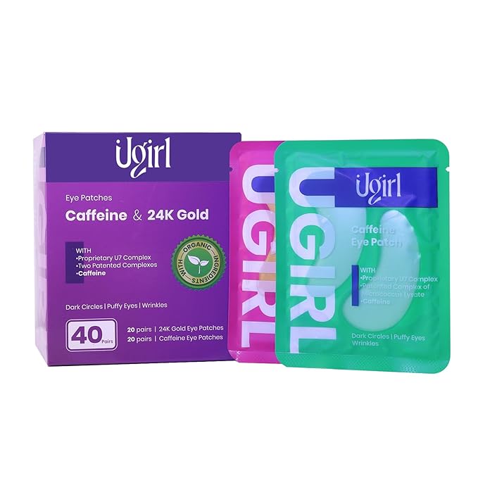 Under Eye Patches for Dark Circles - Puffy Eyes & Dark Circles Treatments - Reduce Under Eye Bags and Smooth Wrinkles - Eye Masks for Puffy Eyes and Dark Circles