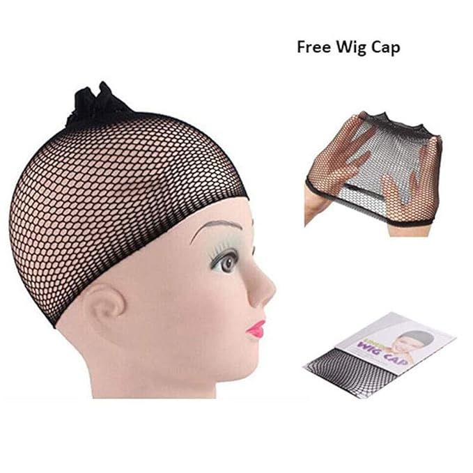BUFASHION 14" Women Short White Kinky Straight Cosplay Synthetic Wigs With Air Bangs 46 Colors Available (White)