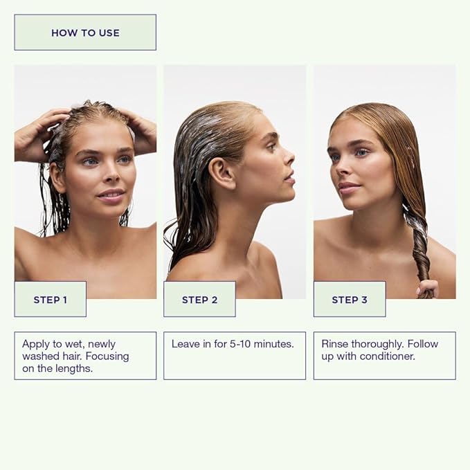 Maria Nila Sheer Silver, Hair Mask 8.5 Fl Oz, Neutralizes Golden Shades, Violet Pigments Gives Cool Tone, 100% Vegan & Sulfate/Paraben free