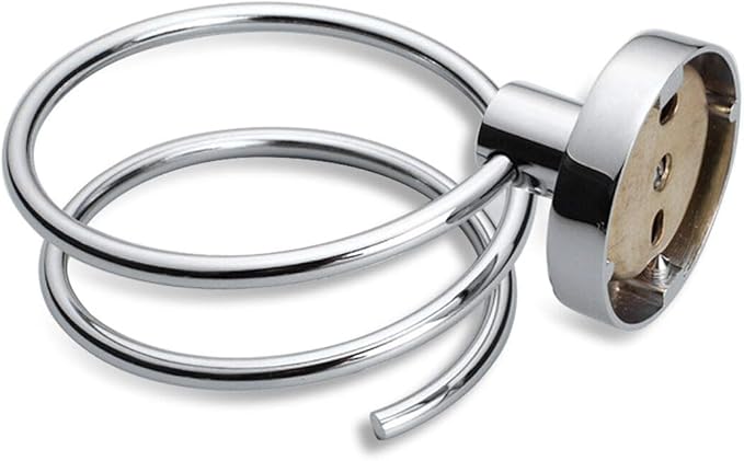 Hair Dryer Holder Hair Dryer Rack blower holder Wall Mounted Stainless Steel Shelf Storage For Bathroom Walls