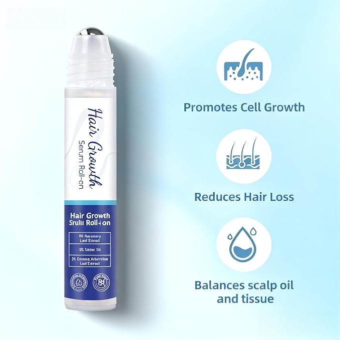 Advanced hair regeneration, rosemary hair growth essence, hair growth essence ball, improve hair density, reduce hair loss, no washing and no greasy