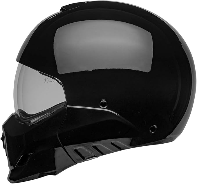 Bell Moto Broozer Gloss Black Large