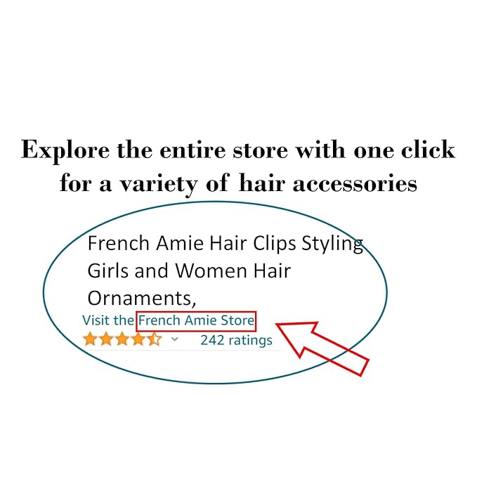 French Amie Oval Mini Silver Grey Opera Tokyo White Tokyo Amber Brown Ivory Set of 6 Onyx Handmade Celluloid Hair Clip Barrette for Girls (2.5 inch)