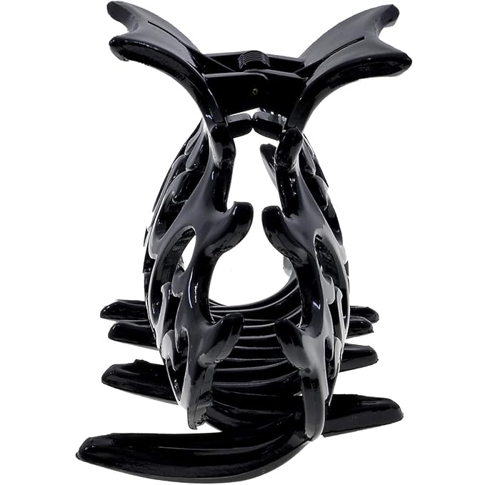 Camila Paris CP2903 French Hair Clip for Women, Girls Black Hair Claw Clips Jaw Fashion Durable and Styling Hair Accessories for Women, Strong Hold No Slip Grip, Made in France