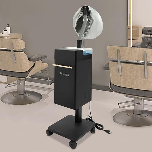 110V 600W Nano Hair Steamer Machine, Professional Micro Mist Salon Hair Processor, Salon Spa Equipment Vertical Nano Hair Steamer for Deep Hair Care Repair, Hair Styling