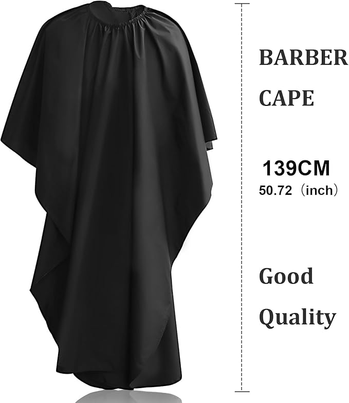 Professional Barber Cape with Adjustable Neckline Salon, Hair Cape for Men and Women, Hair Cutting Tools Barber Supplies Accessories