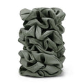 Satin Scrunchies for Women – 8PCS Green Silk Hair Ties – No Crease, Frizz-Free, Gentle Elastic Hair Bands for Thick & Thin Hair, Soft & Stylish Hair Accessories Gifts