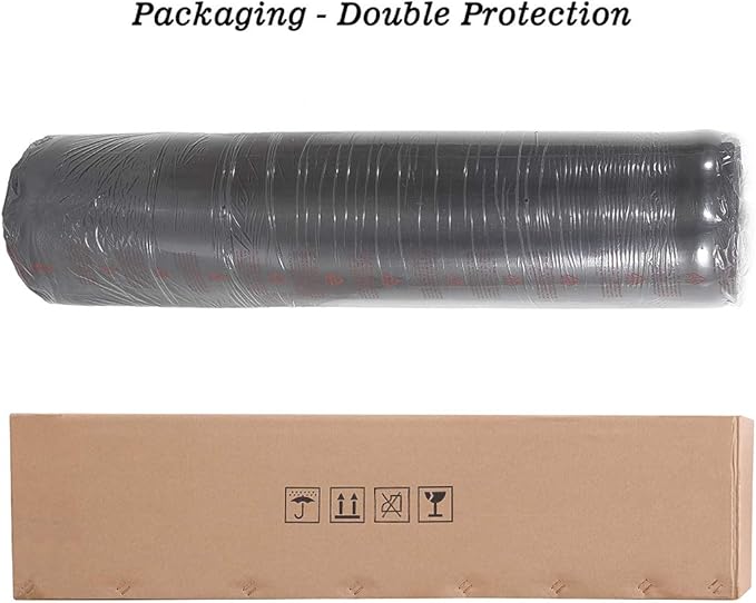 1 Inch Thick Barber Cutting Chair Salon Floor Mats for Beauty Hair Stylist Station Anti Fatigue (Black, 5 Ft × 3 Ft Rectangle)