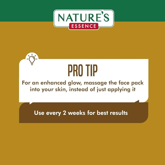 Nature's Essence Glowing Gold Facial Kit (60Grams+15ML)