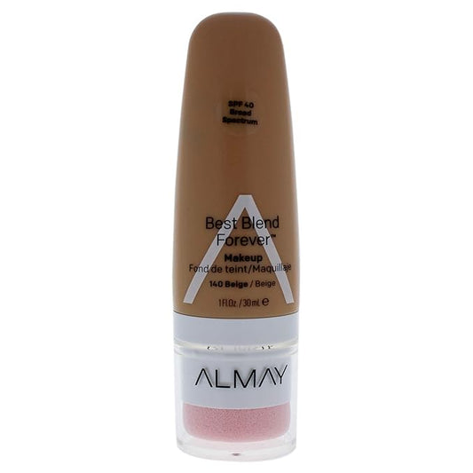 Almay Best Blend Forever Foundation, Beige, 1 fl. oz., SPF 40 Broad Spectrum