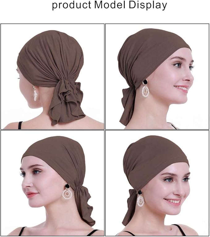 osvyo Chemo Headscarf for Women Hair Loss - Cancer Slip On Headwear Turbans Sealed Packaging