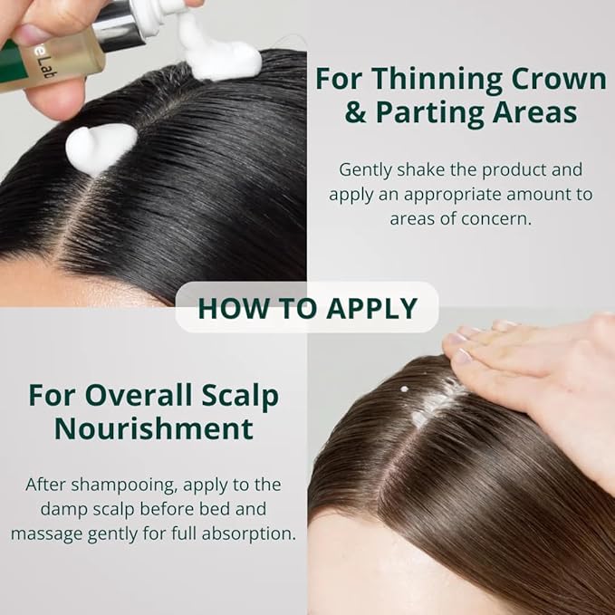 Revive Therapy Hair Scalp Enhancing Foam by ViveLab - Nighttime Care for Scalp, Vegan Formula 3.38 oz