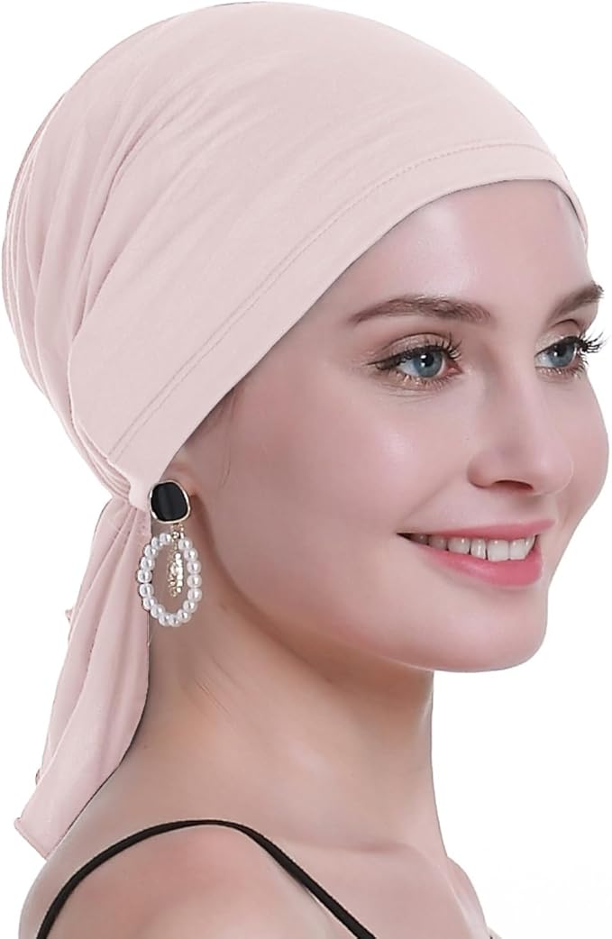 osvyo Chemo Headscarf for Women Hair Loss - Cancer Slip On Headwear Turbans Sealed Packaging