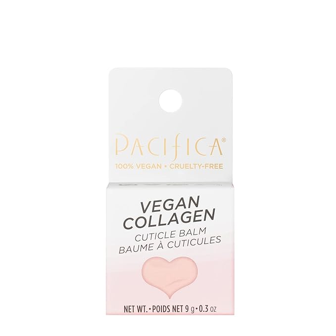 Pacifica Beauty Vegan Collagen Cuticle Balm, Bath and Body, Nail Care, Nail Repair for Dry Damaged Nails, Cuticle Cream, Cuticle Care, Nail Treatment, Skin Care, Body Care, 0.3 fl oz (1 Count)