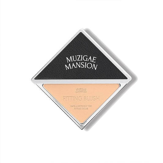 MUZIGAE MANSION FITTING BLUSH Vegan Powder Lightweight, Smooth, Blendable, Face Enhancing Makeup Color (Find)
