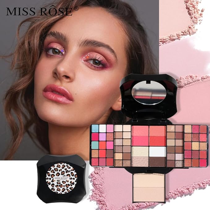 64 Colors cosmetic Kit Makeup Kit For Teens Make up Kits For Girls Makeup Palette Eyeshadow Makeup Mirror For Women Gift