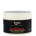tgin Butter Cream Daily Moisturizer - Curly Hair Products With Deep Hydration for Soft, Defined Curls - Hair Products for Twist Out Styling, Frizz Control and Shine - 12 oz for Type 3B-4C