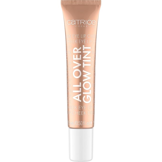 Catrice | All Over Glow Tint | Multi-Use Liquid Highlighter | Eyes, Cheeks, Lips & Body |WIth Vitamin C & Niacinamide, | Long-lasting & Lightweight | Vegan & Cruelty Free (030 | Sun Dip)
