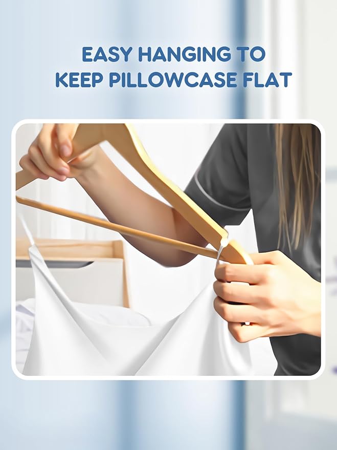 Mulberry Silk Pillowcase for Hair and Skin, SGMSILK 22 Momme Natural Silk Pillow Cases with Zipper, 6A Soft and Smooth Single Sided Pure Silk Pillow Cover (White, Queen 20"x30")
