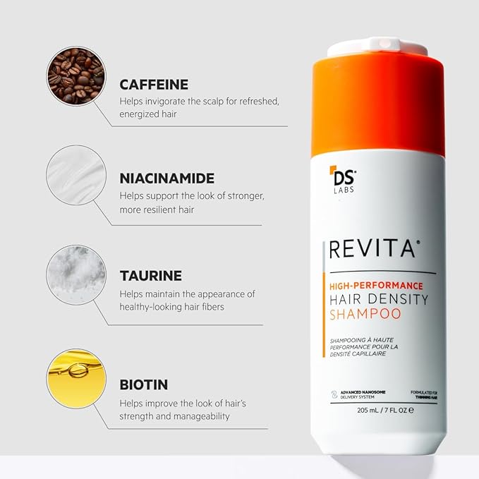 DS Labs Revita Shampoo Refill Pouch, 500 mL – Scalp Refreshing Cleanse for Fuller Looking, Volumizing, Lightweight Hydration, Sulfate & Silicone Free, Color Safe, For Men & Women