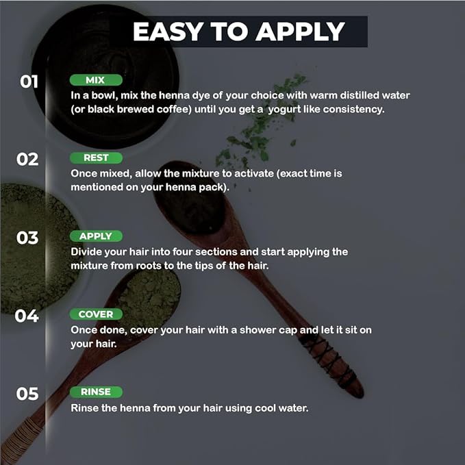 1 Pack Of Deep Red Henna Hair & Beard Color/Dye 100 Grams - Natural Hair Color, Plant-based Hair Dye - The Henna Guys