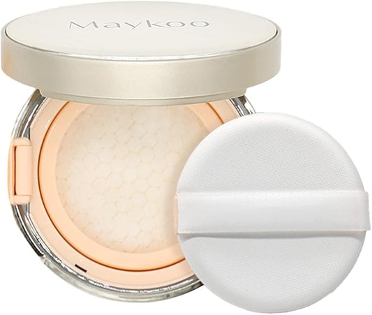 Face Oil Blotting Cushion Instead of Oil Blotting Paper Sheets for Oily Skin, Oil Absorbing Liquid Mattifying Cushion, Moisturizing & Smoothing Pores with Natural Tea Tree, Oil control for Make Up