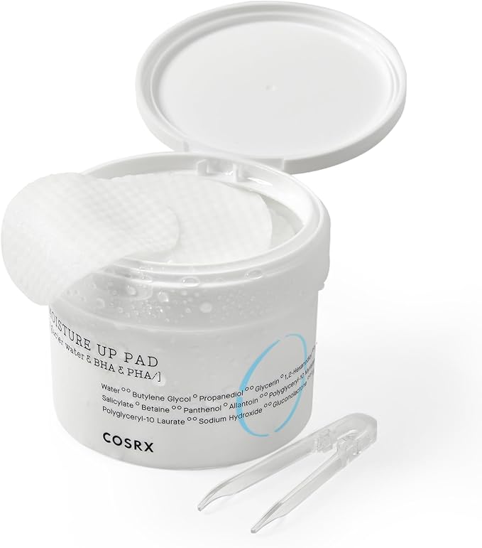 COSRX Propolis Toner Pads 70 Sheets, BHA, Gentle Daily Exfoliant for Sensitive Skin, Preventing Breakouts, Moisturizing, Nourishing, Blemish Care, Korean Skin Care