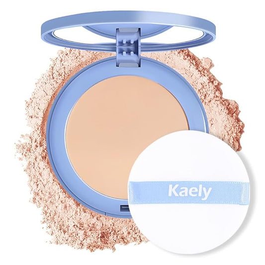 Oil Control Matte Perfection Face Pressed Powder, Matte Smooth Flawless Setting Powder Makeup, Polvo Compacto De Maquillaje, Waterproof Long Lasting, Cruelty Free, 0.35Oz(130 True Beige, 1)