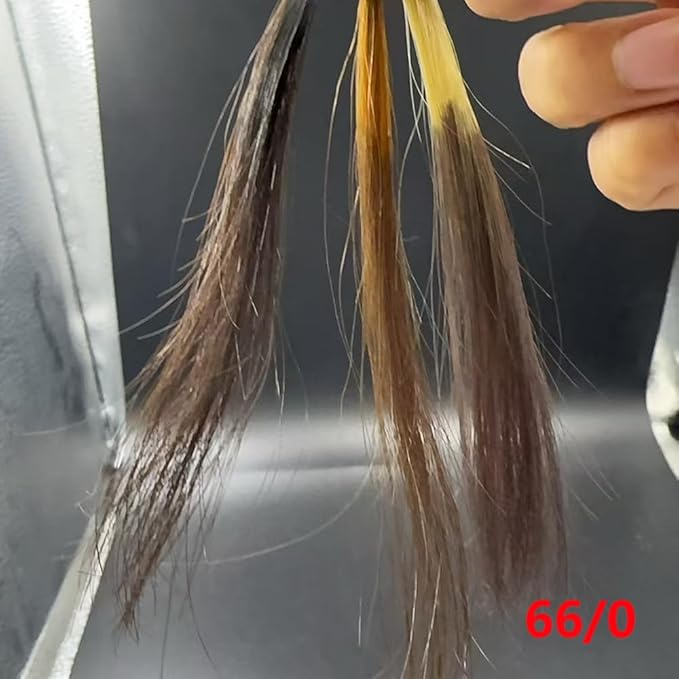 PureStyle 100ml Professional Permanent Hair Color Dye Cream Ammonia Free, Long Lasting Color, 100% Gray Coverage, Natural Shine, For All Hair Types Easy At Home Application (66/0 Dark Neutral Blonde)