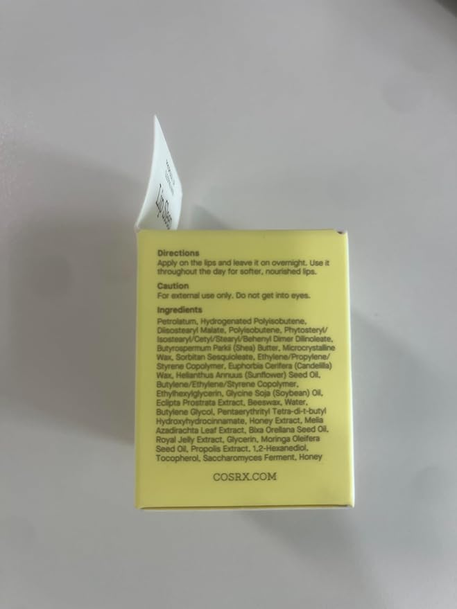 COSRX Lip Care Balm for Dry Chapped Lips, Enriched with Shea Butter, Sleeping Mask, Korean Skincare, Animal Testing-Free, Artificial Fragrance-Free, Parabens-Free (Lip Sleeping Mask)