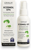 Loma Lux New Eczemol OTC Spray Natural & No Sting Hypochlorous for Eczema, Wounds, Burns, Cuts, Radiation Dermatitis, Skin Irritation, Sunburn, Itchy Skin, for Kids & Adults (8 Fl Oz.)